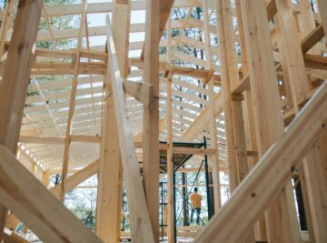 échafaudages immeuble sion